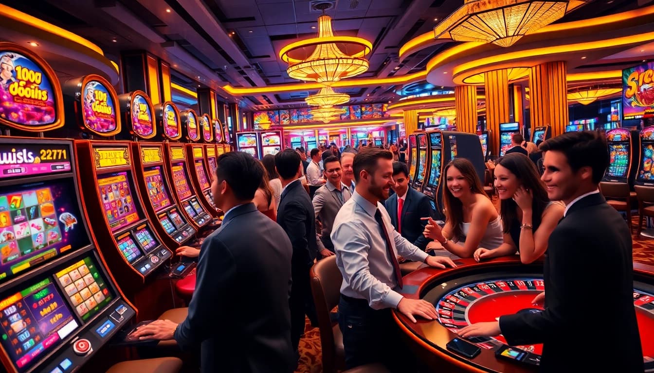 Experience the excitement of gaming at https://whycazino.com with vibrant atmosphere and diverse players.