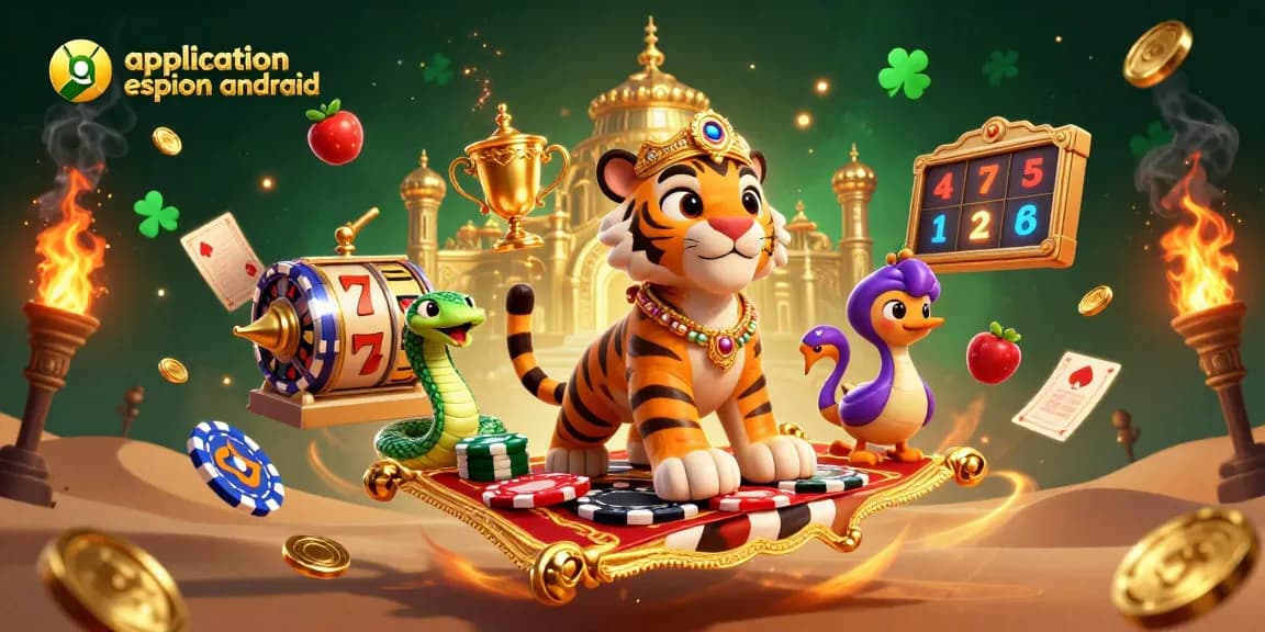 Utiliser l'application espion android pour détecter les logiciels malveillants avec des graphismes de casino attrayants.
