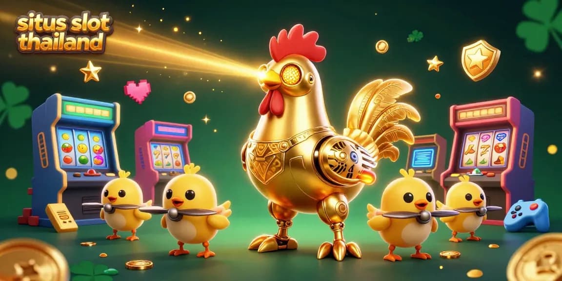 Experience winning thrills today at situs slot thailand with dynamic slot machines and festive golden characters.