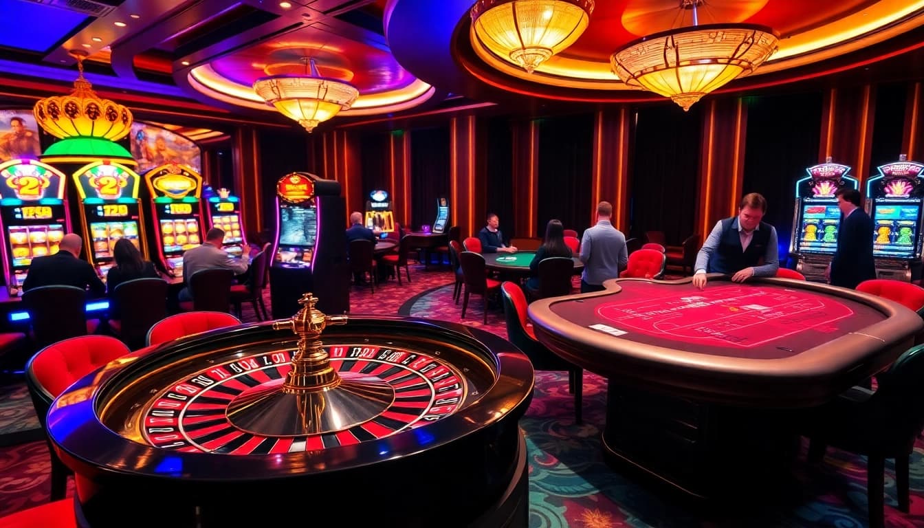Vivez l'excitation au meilleur casino en ligne avec des tables vibrantes et un gameplay passionnant.