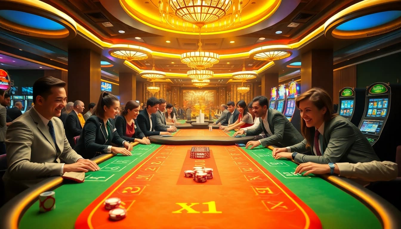 Experience the thrill of casino gaming at kkwin.in with vibrant table games and exciting players.