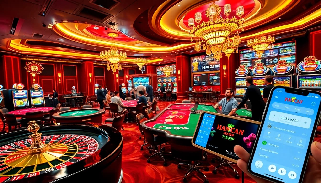 Experience thrilling gameplay at Nhà Cái 789P with vibrant casino visuals and betting excitement.