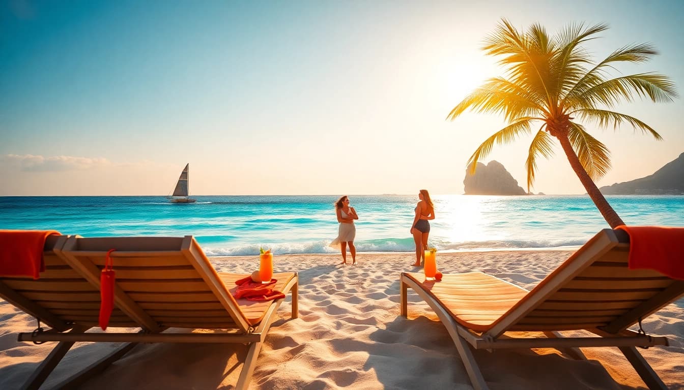Experience Los Cabos vacation packages with breathtaking beach views and serene sunsets.