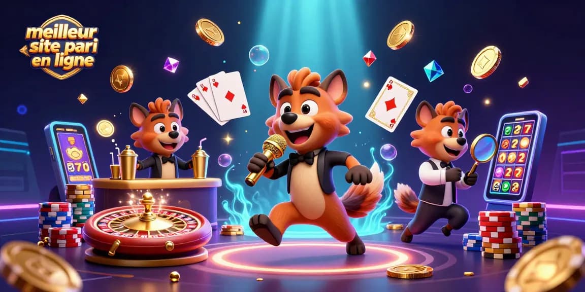 Le meilleur site de pari en ligne avec des hyènes animées offrant des rires au casino.