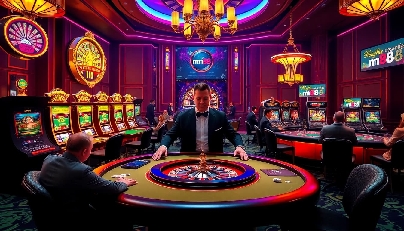 Experience the thrill of nhà cái mm88 with exciting gaming options at a professional casino atmosphere.