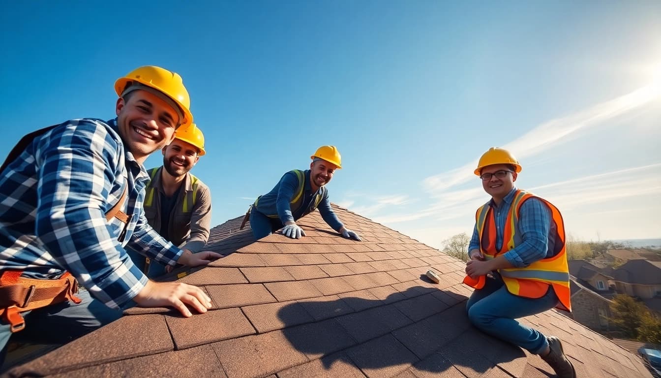 Transforming homes with quality service at Twin Shield Roofing during a roofing project.