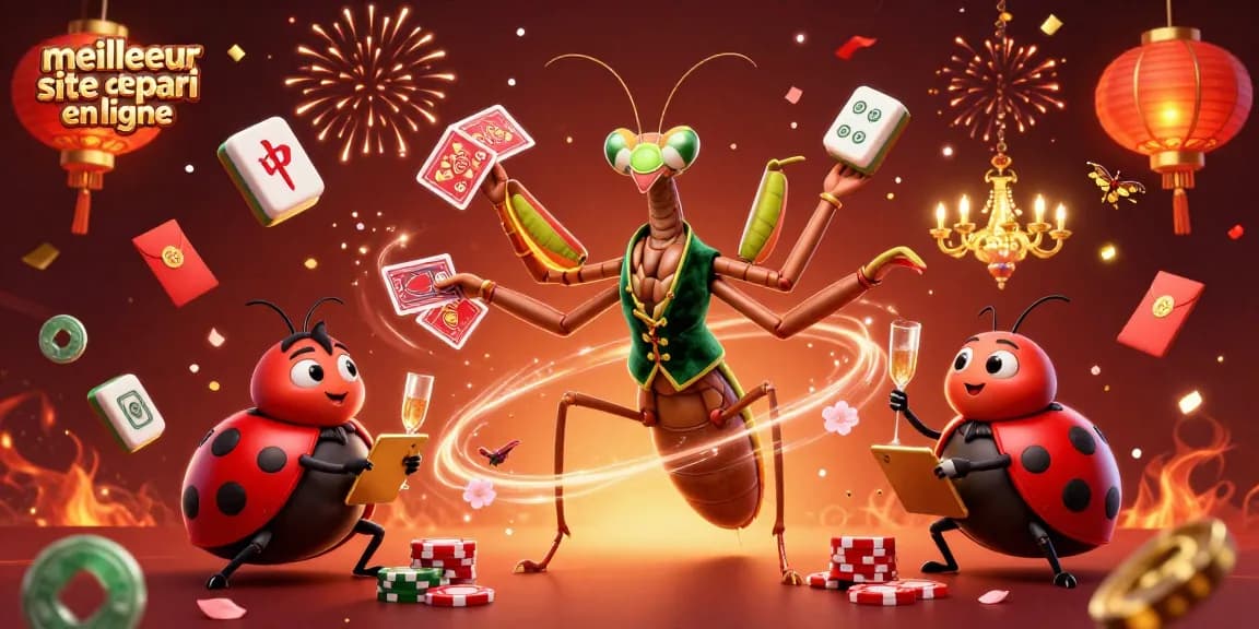 Le meilleur site de pari en ligne offre une scène de jeu dynamique avec un caméléon des cartes et un responsable ludique.