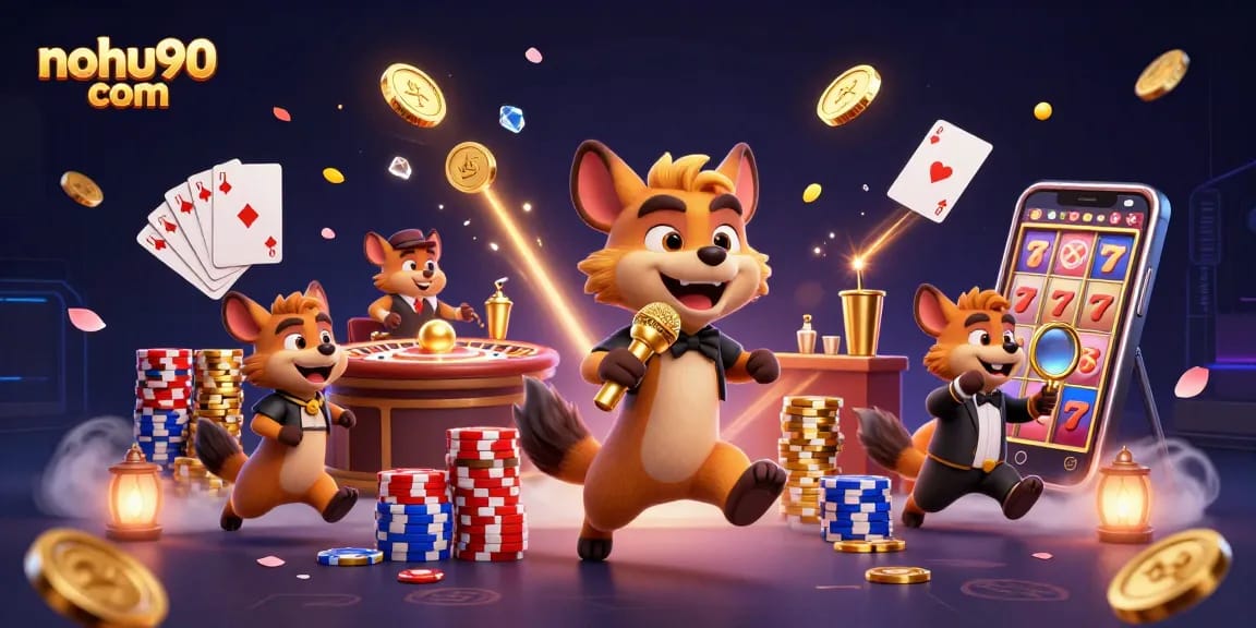 Experience the excitement at nohu90 com with vibrant gaming scenes and dynamic casino activities.