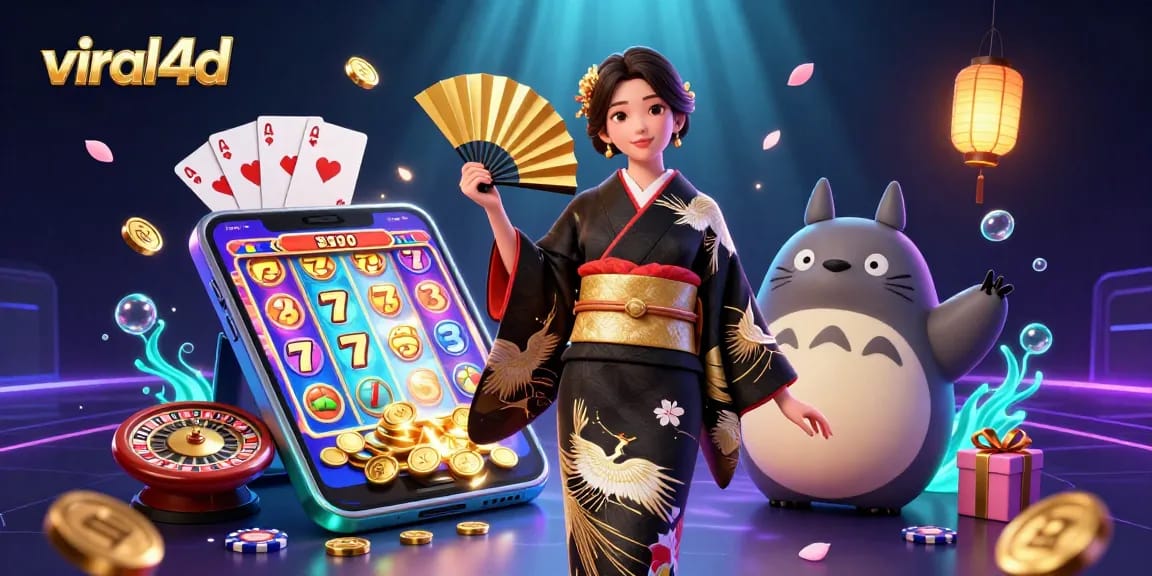 Play exciting slot games on viral4d with vibrant characters and rich gaming elements.