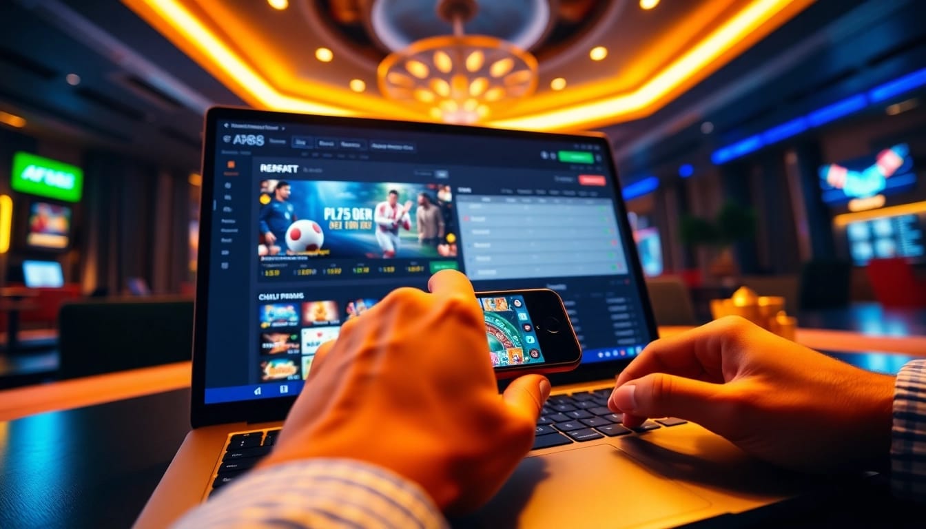 Discover the user-friendly interface of AF88.com for online betting.