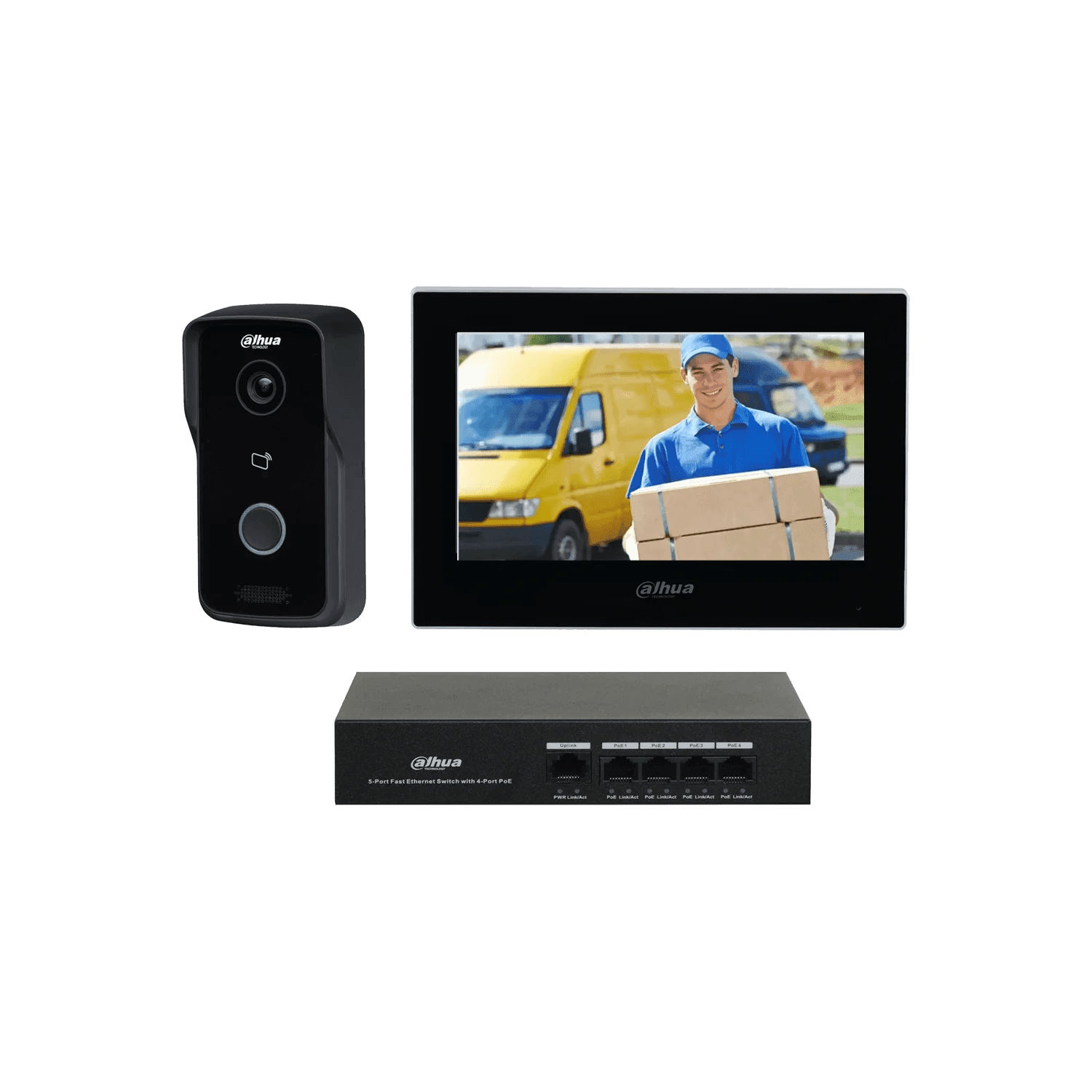 Secure Your Villa Anywhere with Farhd Wireless Solar-Charging Villa Intercom Kit
