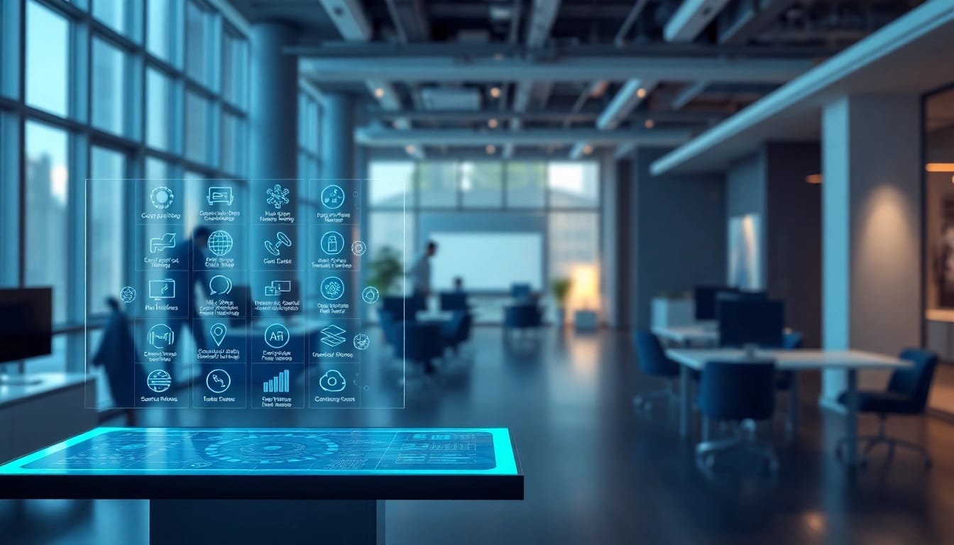 Browse various AI tools in a modern digital marketplace showcasing innovation and technology.