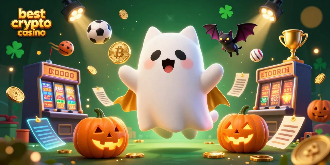 Jouez dans le meilleur casino crypto avec un fantôme et un vampire dans un manoir hanté.