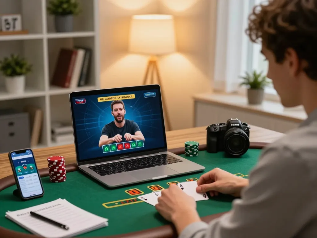 Engage with gori77 to enjoy strategic live dealer blackjack in a warm home environment.