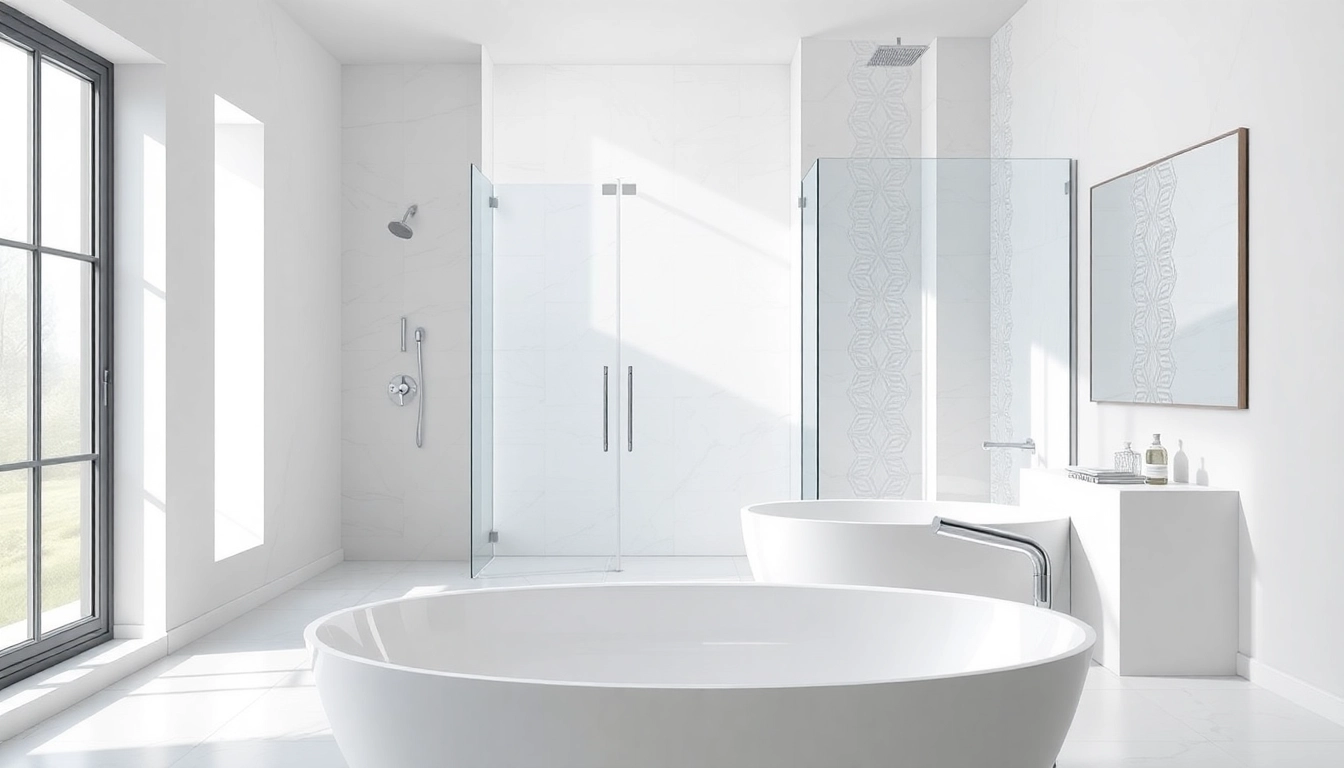 Elegant showers uk showcased in a modern bathroom setting with natural light and refined design.