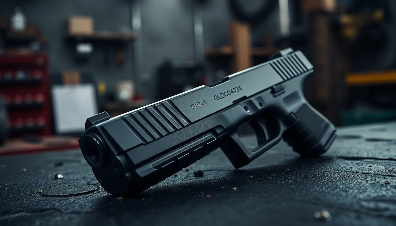 Upgrade your glock 43x slide with precision engineering and sleek design details.