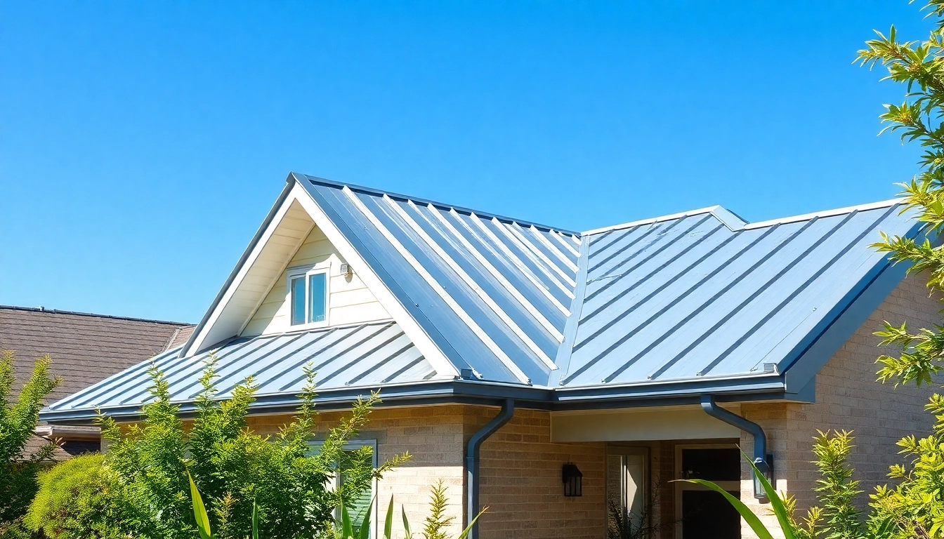 High-quality metal roofing vancouver showcased on a modern home, emphasizing durability and elegance.