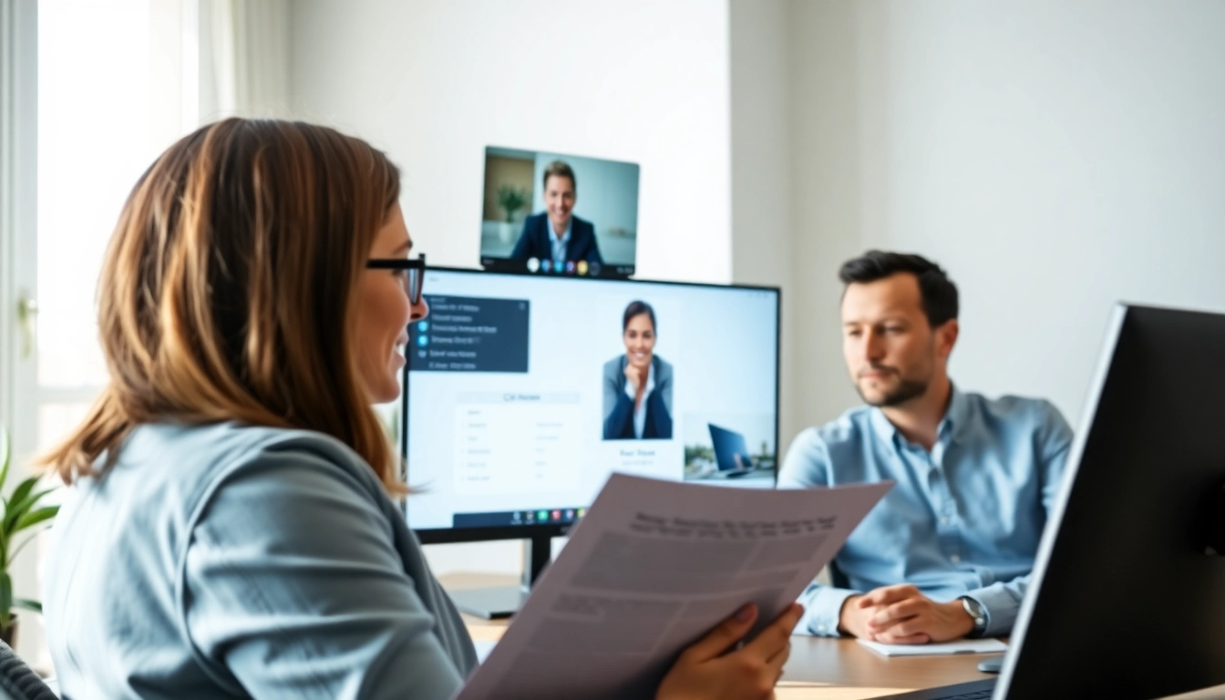 Engaged learners pursuing cror certification online in a bright, modern home office setup.