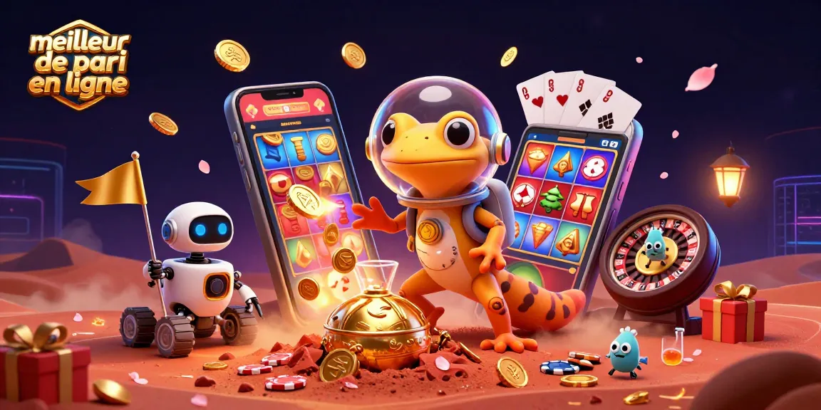 Jouez sur le meilleur site de pari en ligne avec cet incroyable casino martien en 3D.