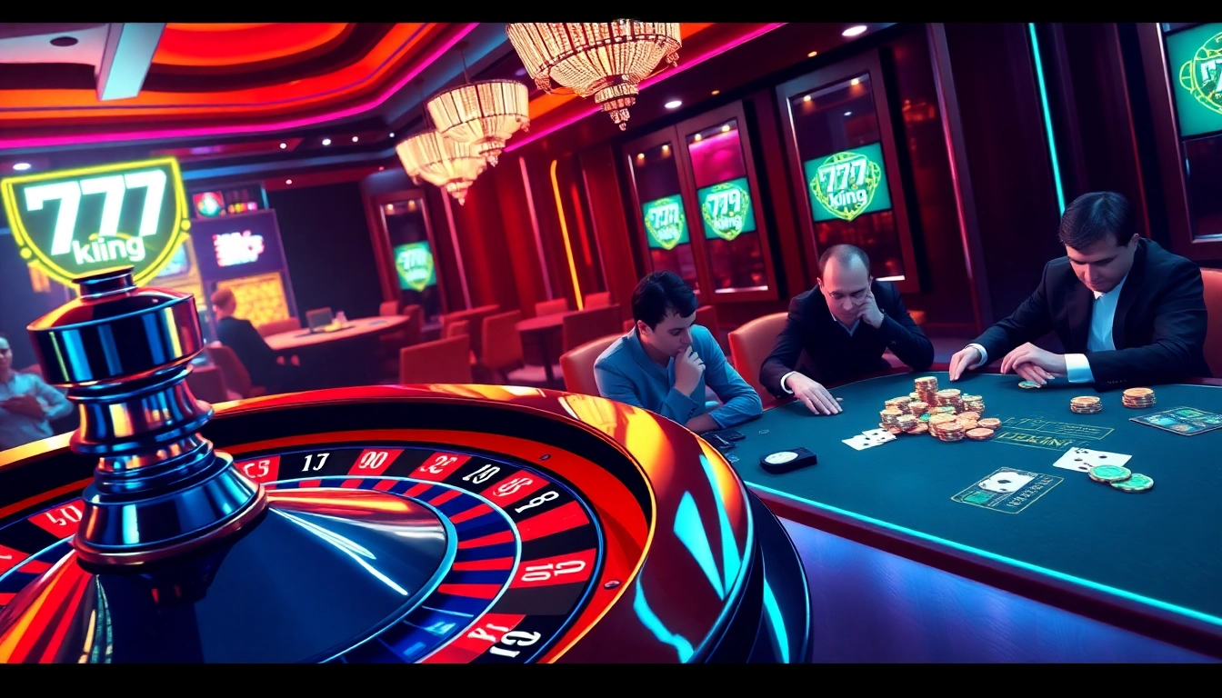 Experience the thrill of '79king' at a world-class casino with intense poker action and vibrant roulette wheel.