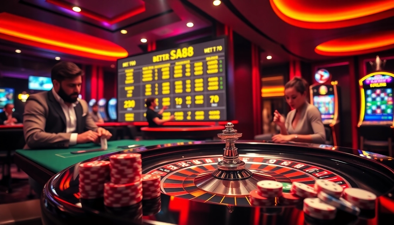 Experience the excitement of nhà cái sa88 with a vibrant online casino scene and engaging games.
