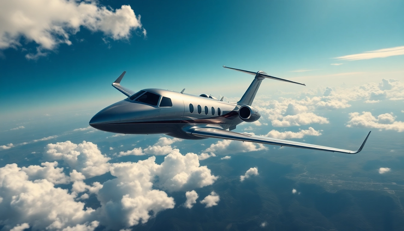 Book premium jet services at https://flymarquis.com with luxurious aircraft against a clear sky.