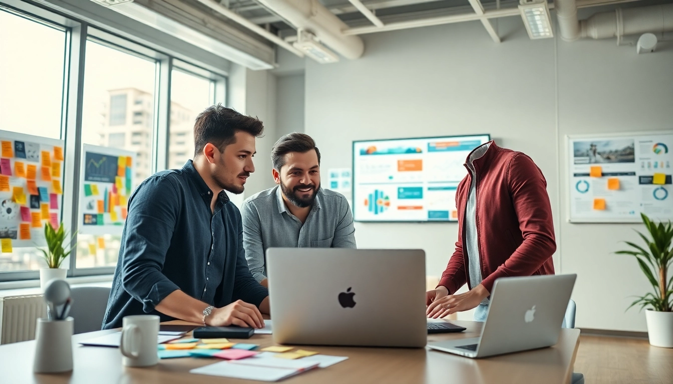 Engaged team efficiently managing unlimited WordPress tasks in a vibrant workspace.