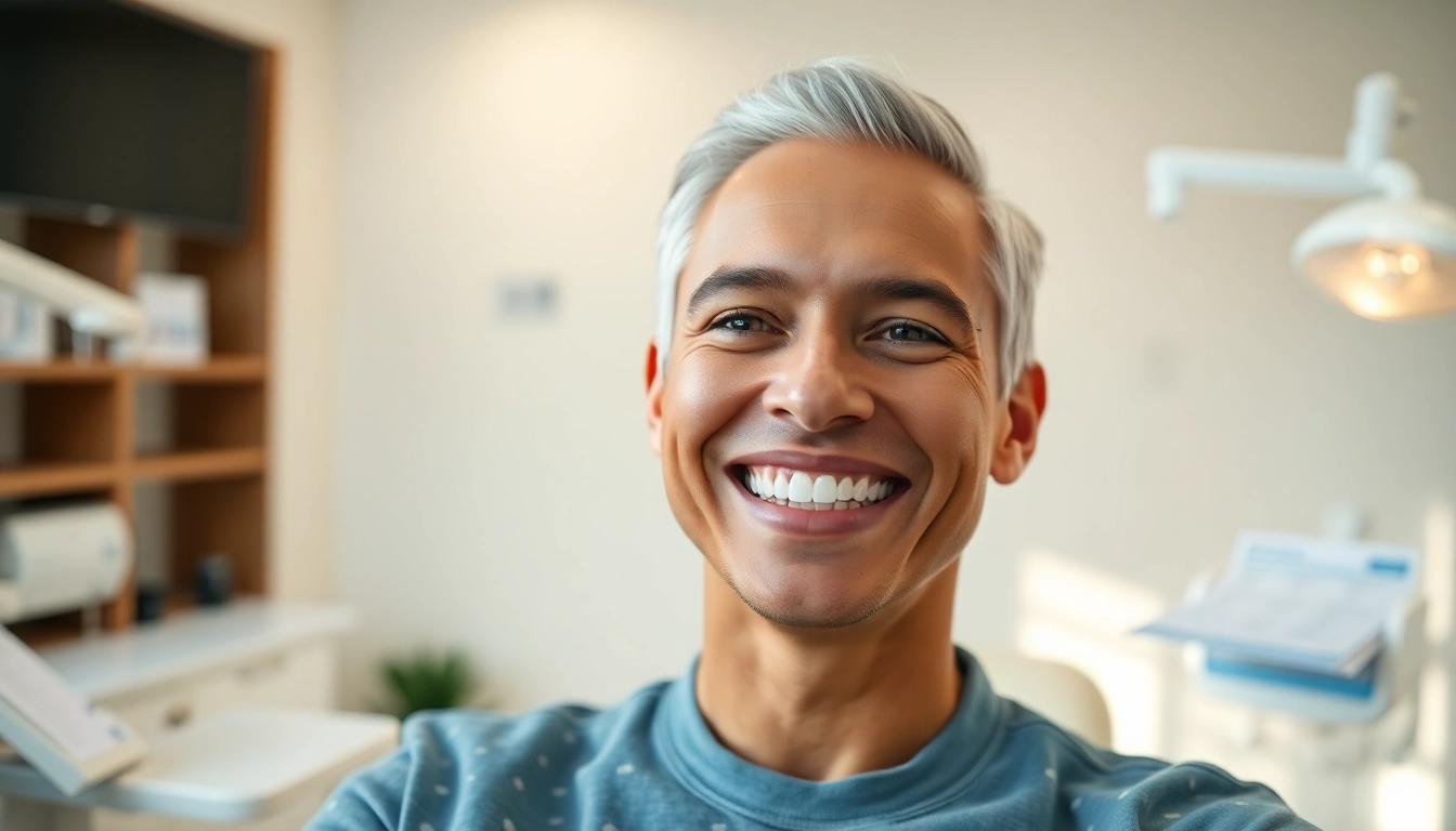 Transform your smile with Invisalign for adults Hawthorn, featuring a happy patient in a modern dental clinic.