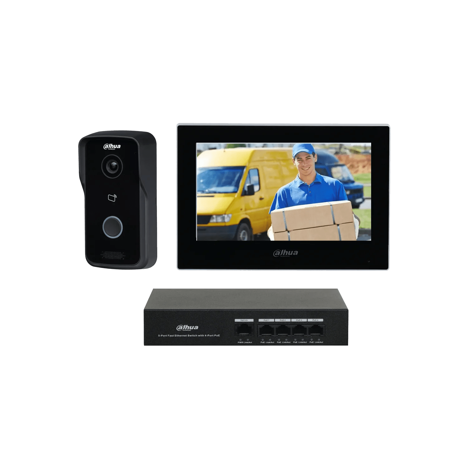 Secure Your Villa Anywhere with Farhd Wireless Solar-Charging Villa Intercom Kit