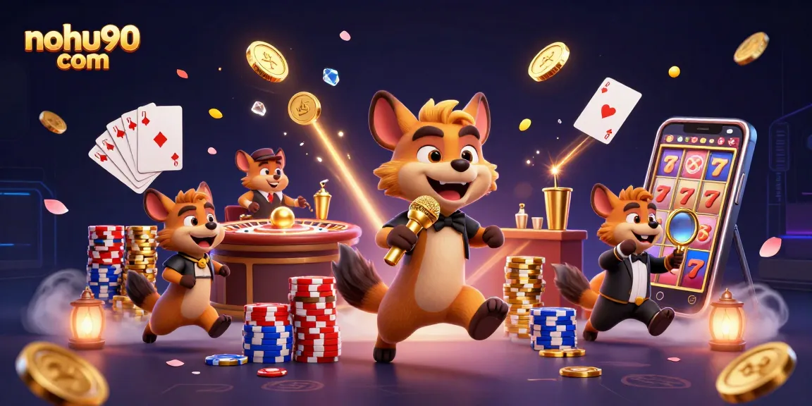 Experience the excitement at nohu90 com with vibrant gaming scenes and dynamic casino activities.