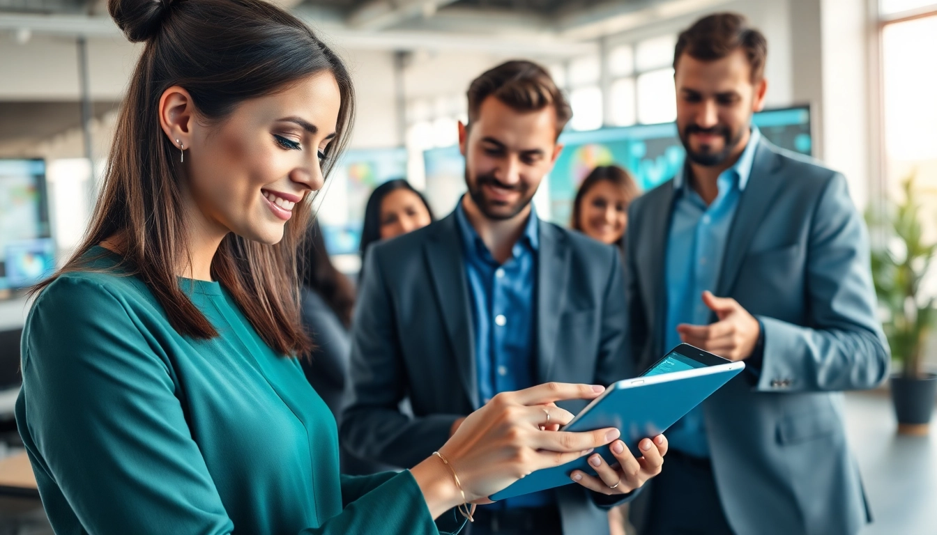 Engaging enterprise ai assistant facilitating teamwork through innovative digital solutions.