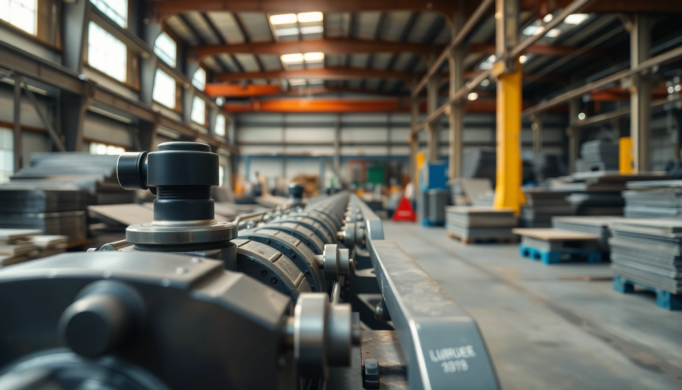 Observe plate rolling machinery in action, showcasing intricate machinery and craftsmanship in a professional workshop.