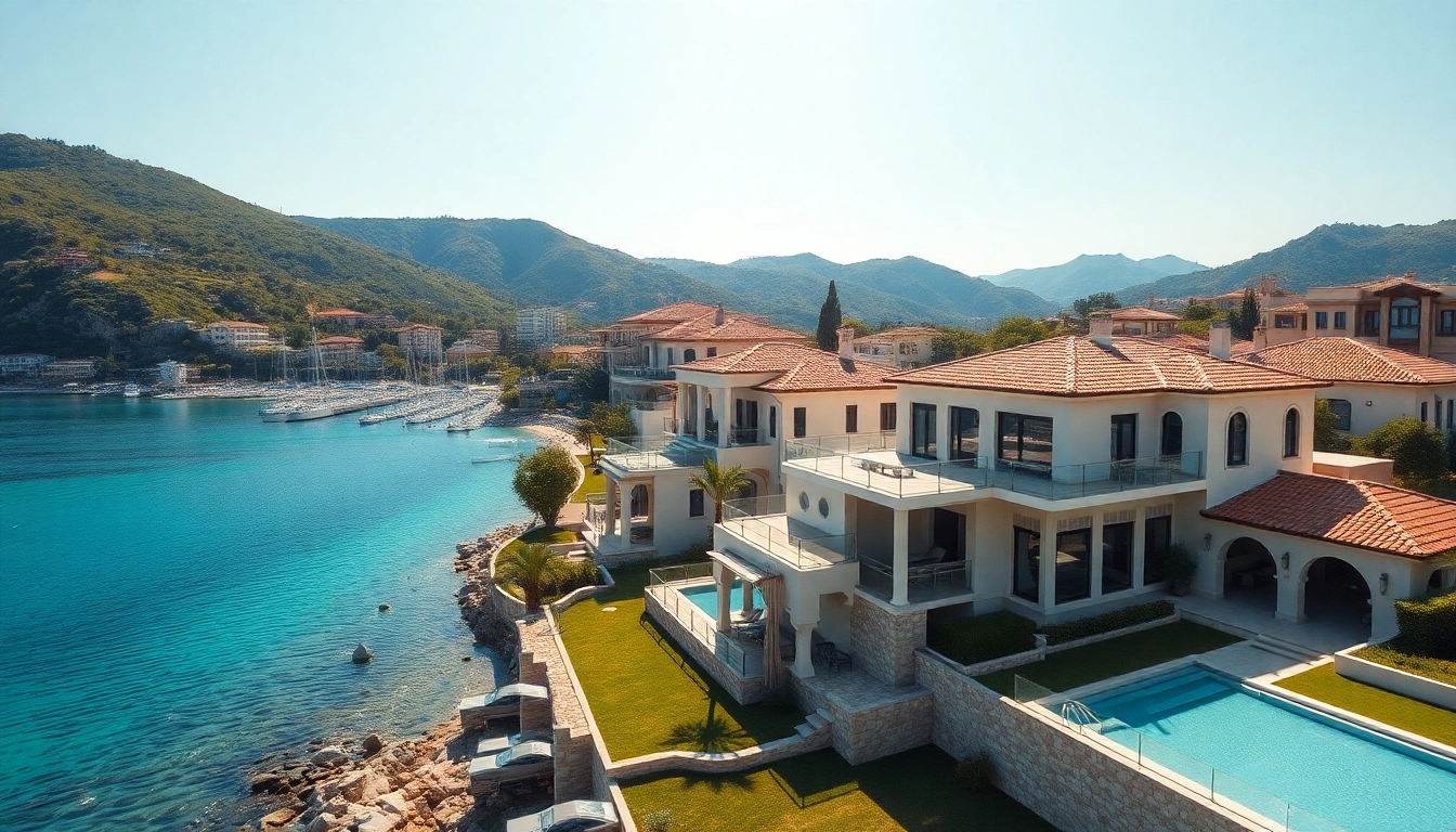 Explore property in turkey alanya with stunning villas set against beautiful Mediterranean scenery.