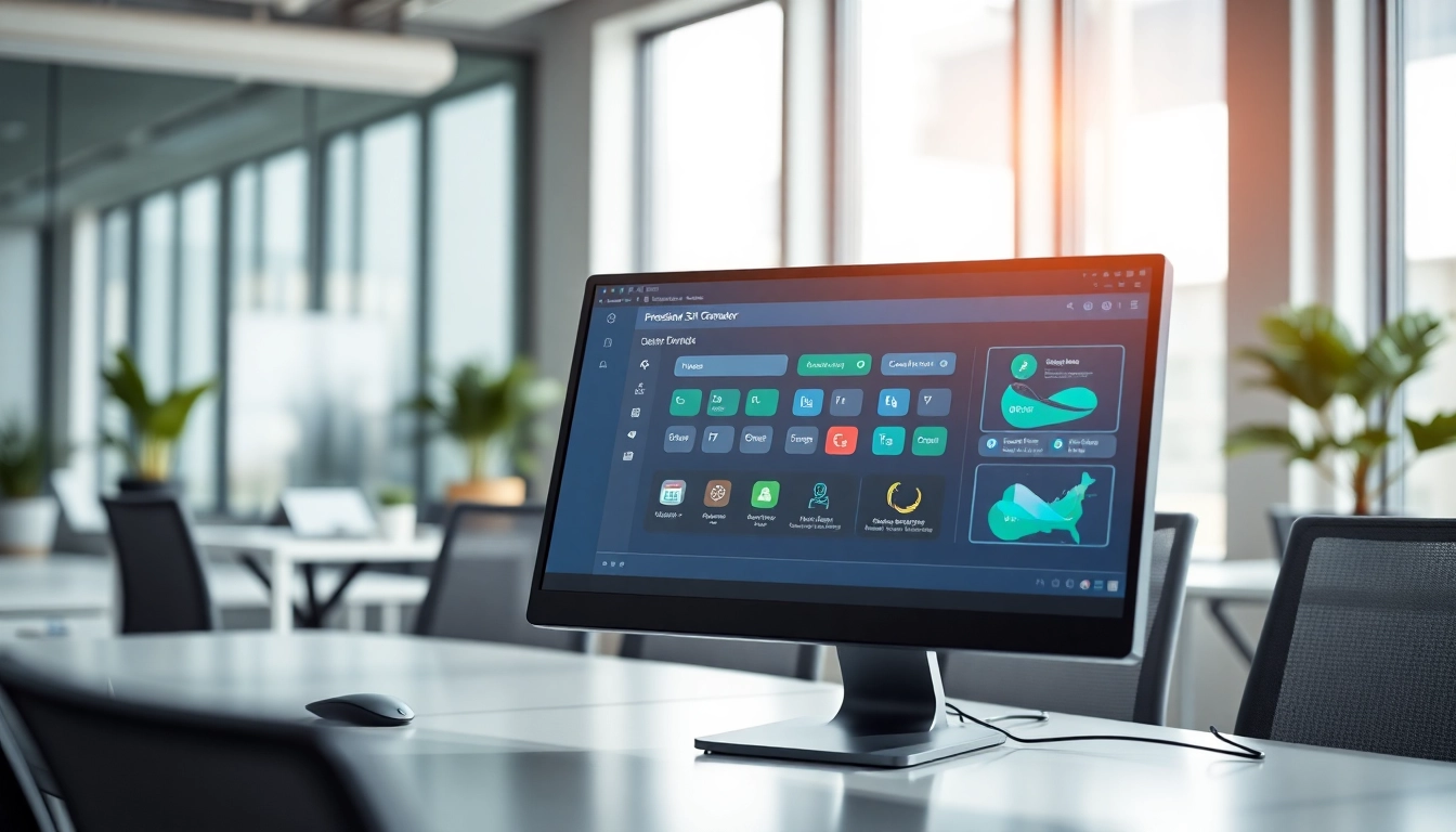Using an advanced SRT Generator tool on a sleek computer interface, showcasing user-friendly features.