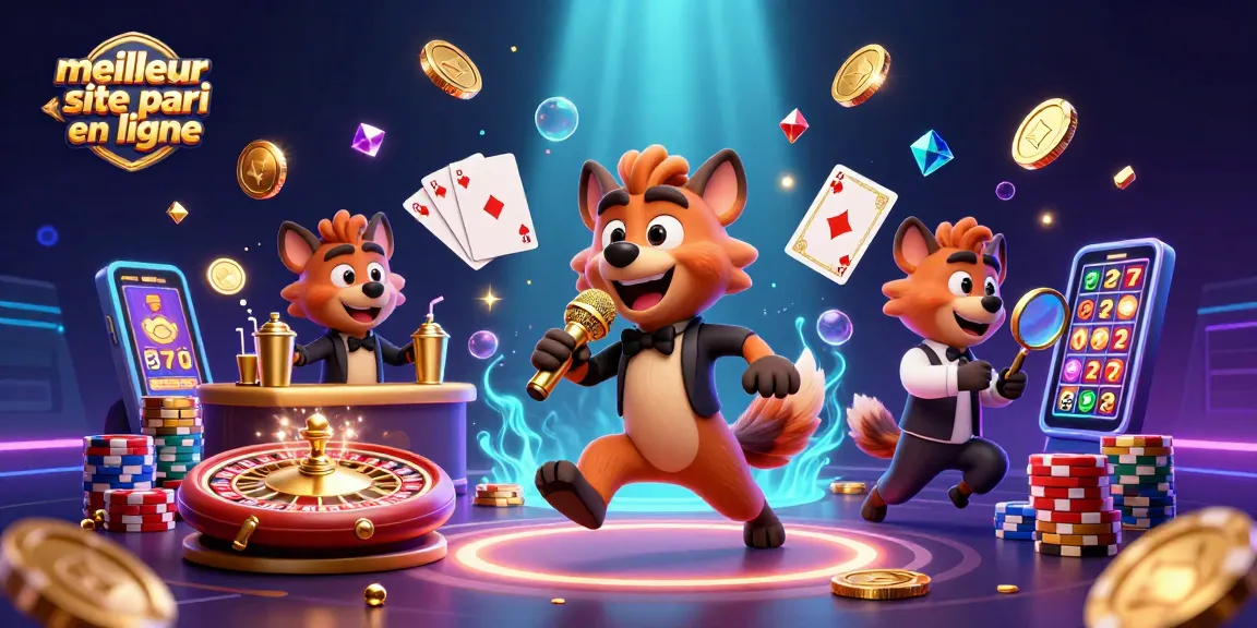Le meilleur site de pari en ligne avec des hyènes animées offrant des rires au casino.