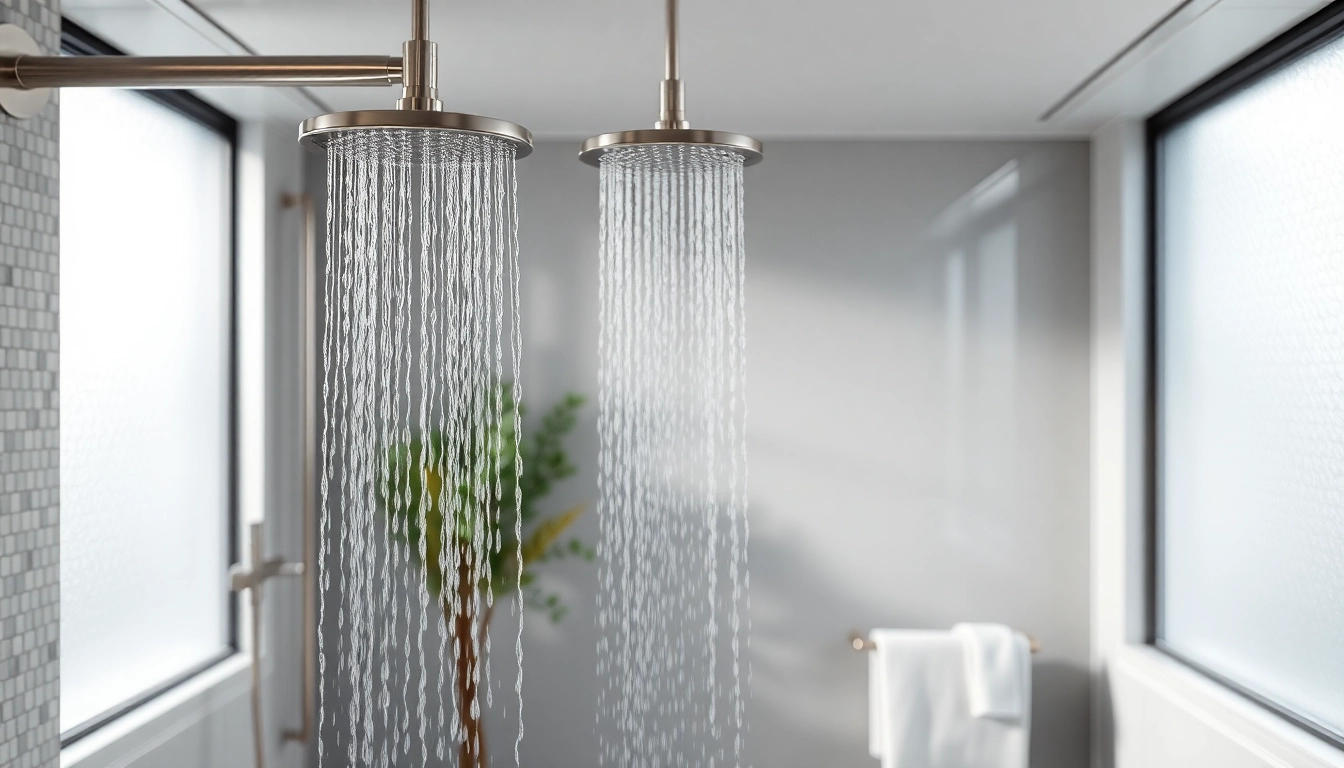 Transform your space with elegant showers Australia showcasing luxury and sophistication.