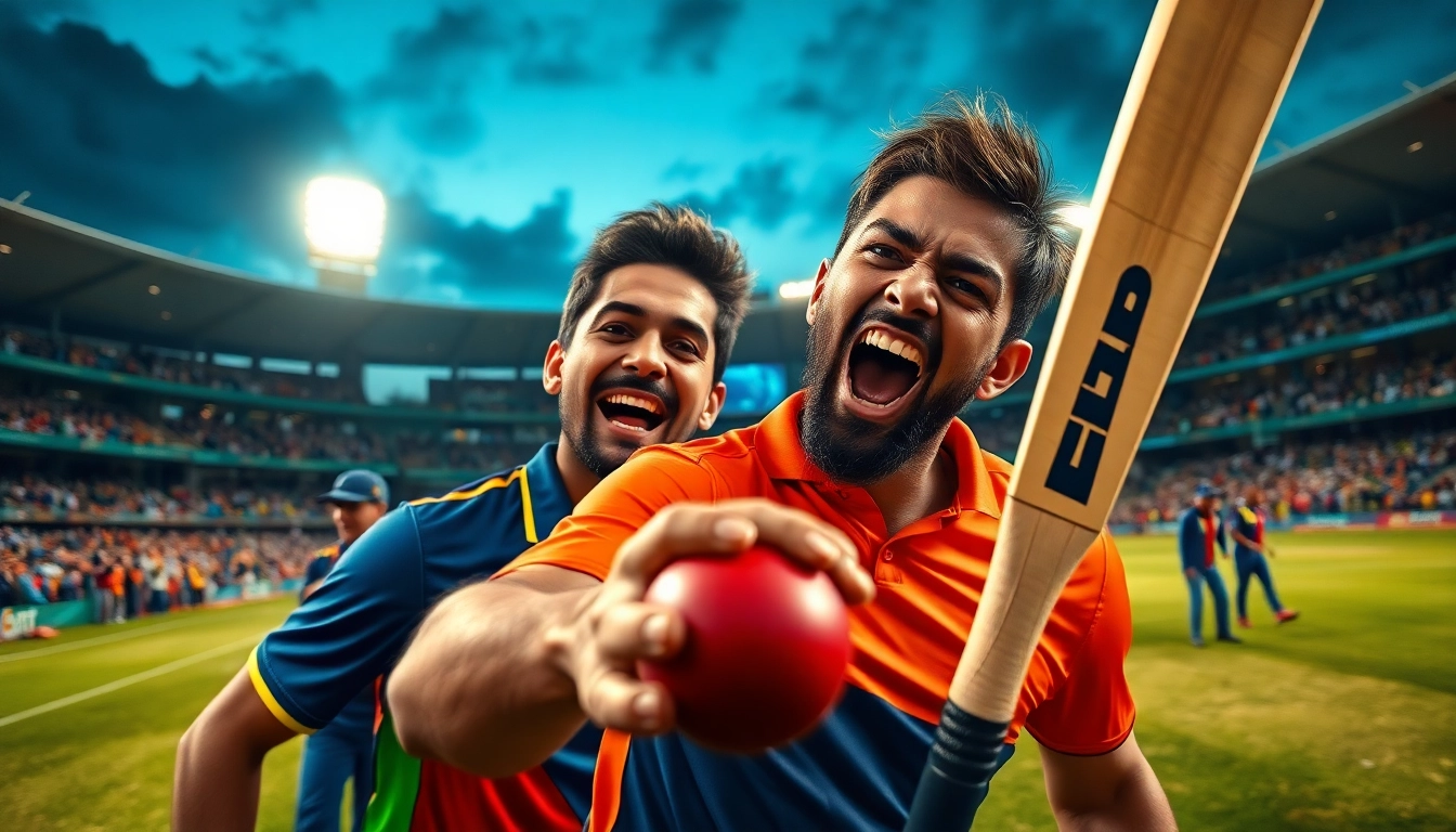Engaging visual of an IPL match moment, illustrating the thrill of ipl win prediction.