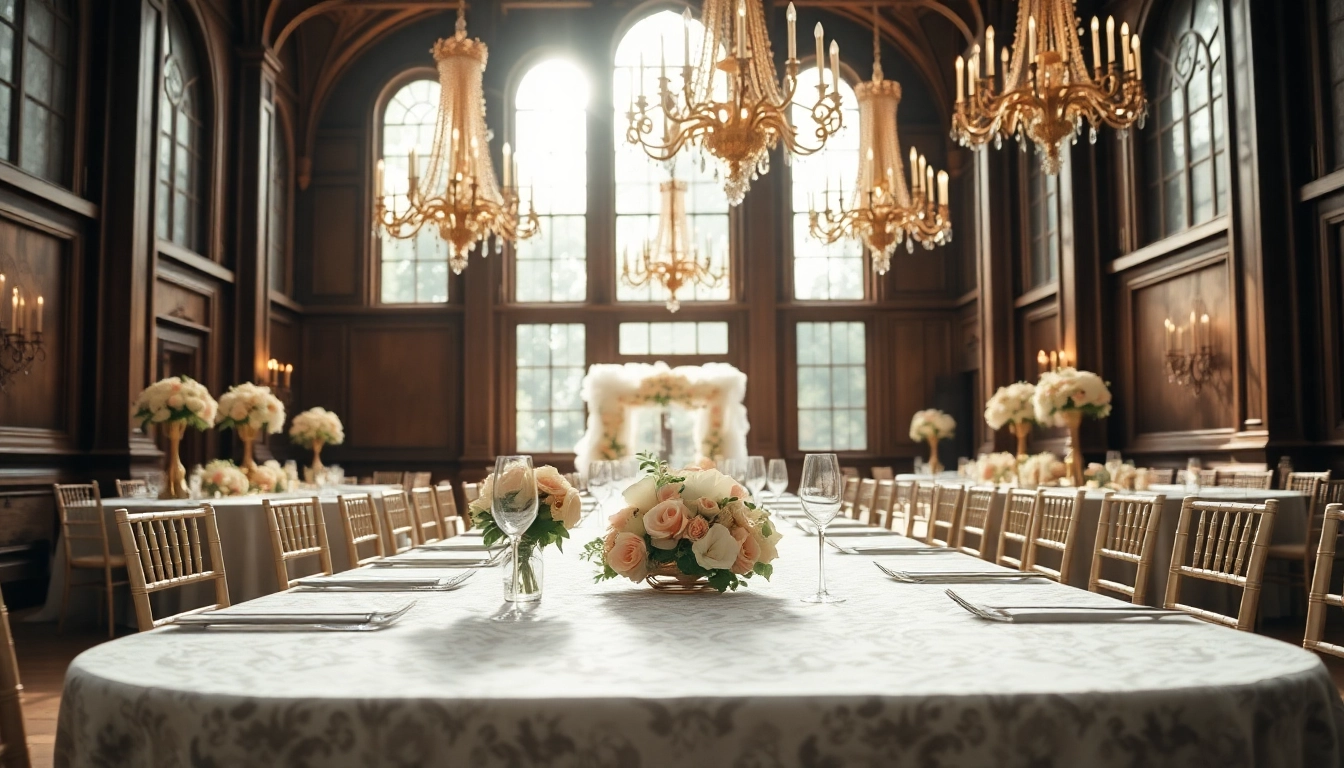 Stunning dining arrangement in a Jacksonville Wedding Venue with floral decor and natural light.