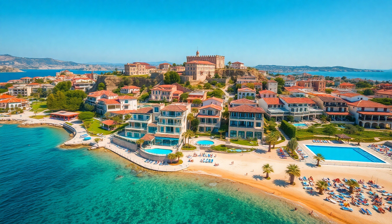 Discover property for sale in Alanya with stunning views of the Mediterranean coastline.