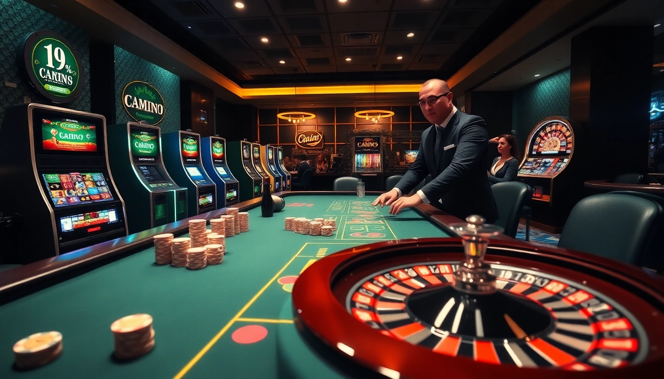 Experience the thrilling excitement of 79king with vibrant casino gaming elements, poker chips, and slot machines.