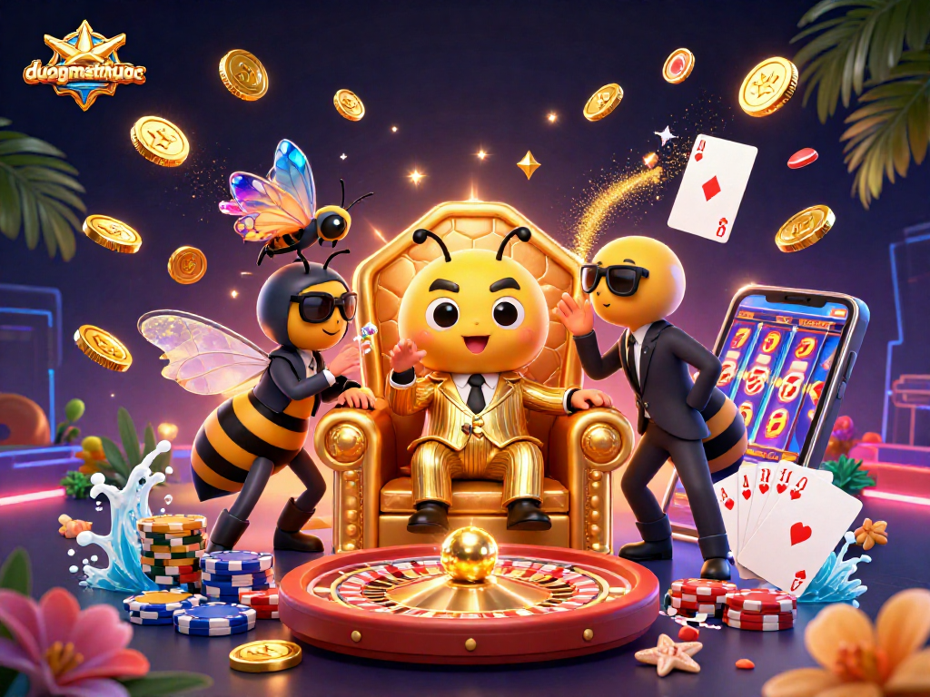 Engage in thrilling duongmatchuoc gameplay featuring a bumblebee mob boss and dynamic casino elements.