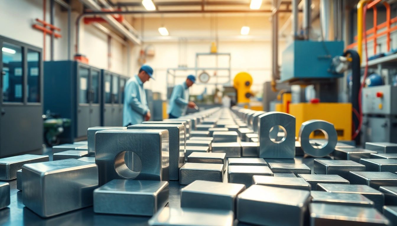 Alnico magnets manufacturer in china showcases high-quality production process and finished products.