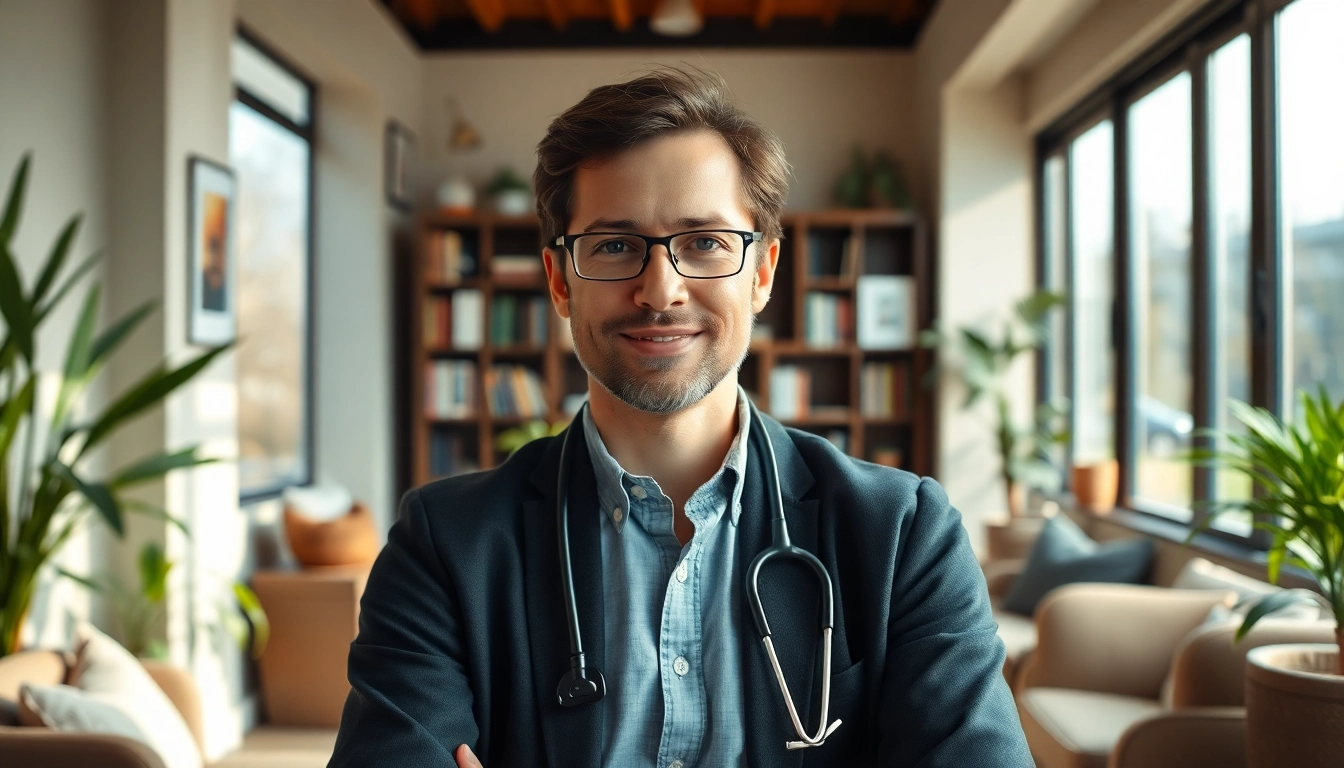 Consultation with a German psychiatrist in India highlighting professionalism and empathy.