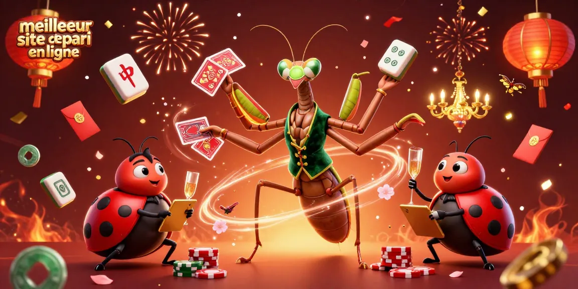 Le meilleur site de pari en ligne offre une scène de jeu dynamique avec un caméléon des cartes et un responsable ludique.