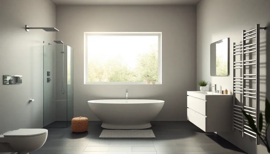 Gestalten Sie Ihr Bad mit SONNI Sanitär-Produkten für einen modernen Look.