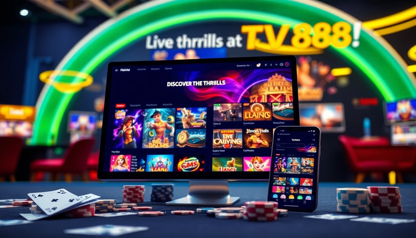Explore the exciting online gaming world at https://whycazino.com with modern devices showcasing vibrant games.