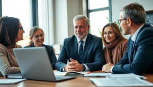 Clients consulting with a family law attorney at https://www.stpetefamilyattorney.com in a professional office
