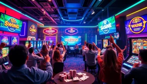 Engage with thrilling gameplay at https://rusia777.com, showcasing vibrant casino scenes and exciting wins.