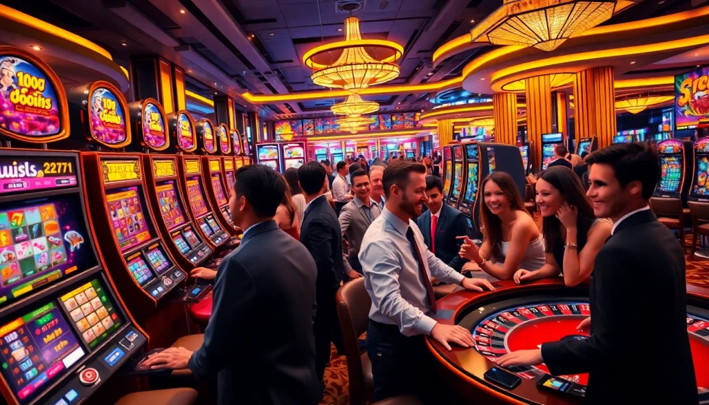 Experience the excitement of gaming at https://whycazino.com with vibrant atmosphere and diverse players.