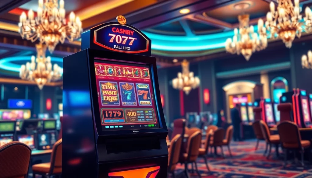 Memenangkan permainan luxury777 slot dengan pengalaman bermain yang menarik dalam suasana kasino.
